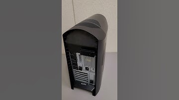 How to open the Alienware Aurora R11 gaming computer case.