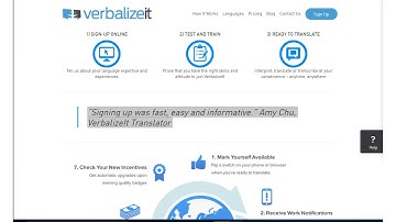 Become an At Home Translator for VerbalizeIt Worldwide