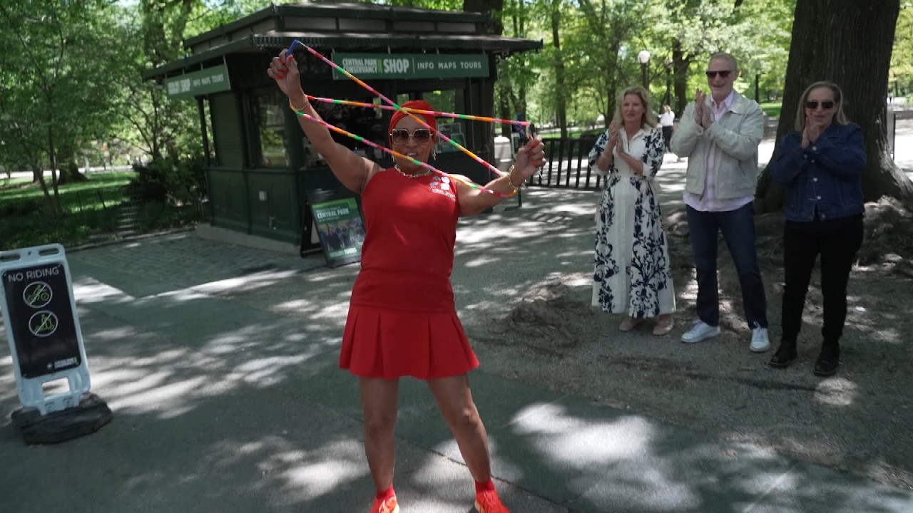 Octogenarian Is A 'Jump Rope Queen'