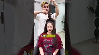 Baseball cap hairstyle