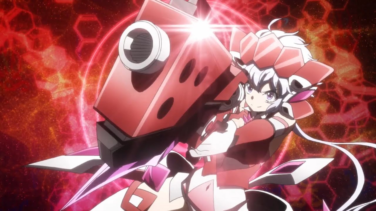 Symphogear Xv Chris Transformation 変身シーン雪音 クリス Youtube