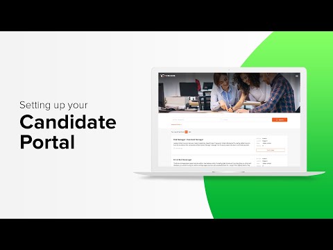 Setting up your Candidate Portal