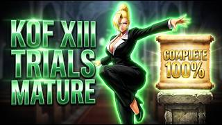 KOF XIII: Mature Trials
