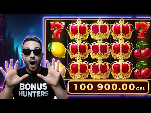 100,000₾ მოგება სპინზე! 5 Crown Hot - გასაოცარი WIN 🔥 Unreal Big Shot!