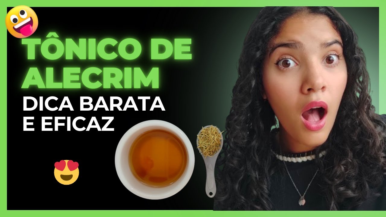 😍 Segredos Revelados: Tonico de Alecrim para o Cabelo