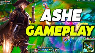 Ashe Gameplay - High Noon Ashe | Season 14 Ashe Guide