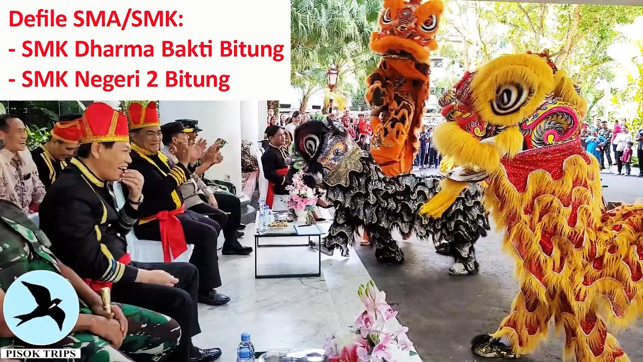 Defile SMA/SMK: SMK Dharma Bakti Bitung dan SMK Negeri 2 Bitung || Hardikanas 2025