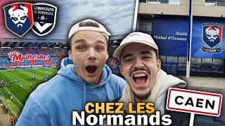 DÉPLACEMENT à CAEN pour ce MATCH DE LIGUE 2 ! SM CAEN - BORDEAUX VLOG