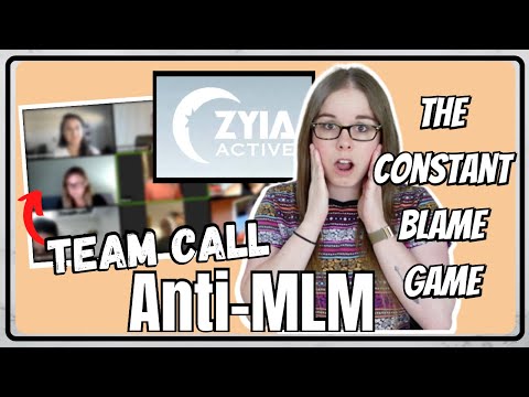 Zyia Active Team Call Is PROBLEMATIC | Anti-MLM
