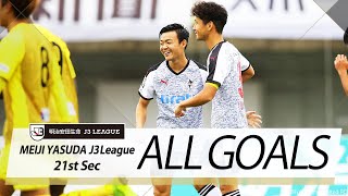 明治安田生命Ｊ３ 第21節の全ゴールまとめ！【ALL GOALS】