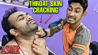 Skin Cracking by Avijit | Head & Body massage with Neck Cracking / Indian ASMR