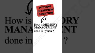 Python Memory Management Explained | Python Interview Question #pythoninterview #pythonprogramming