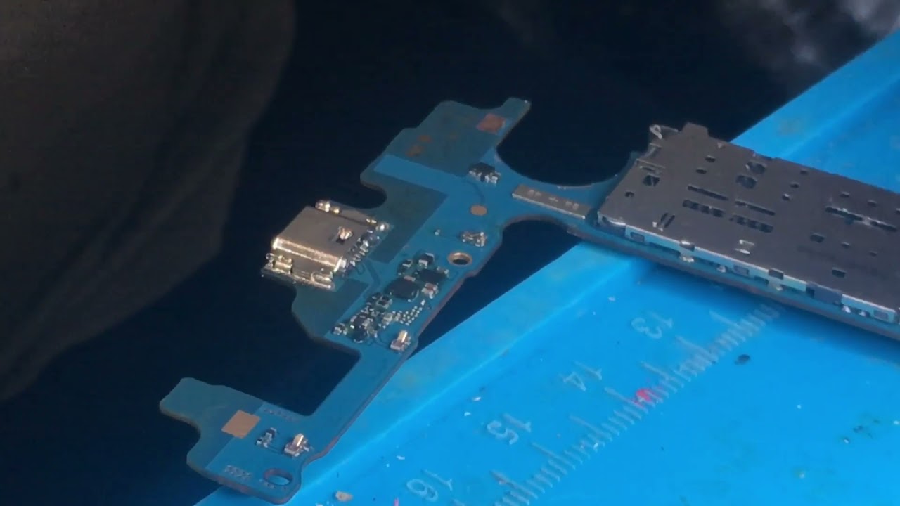 Samsung Galaxy A6 A600G Charging port Replacement 2018 YouTube