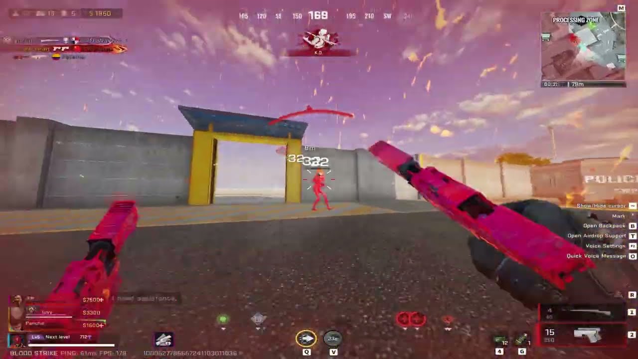 Smoothest aim in bloodstrike