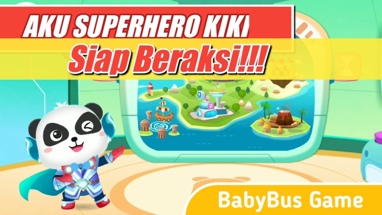 SUPERHERO PANDA KIKI HAMPIR KALAH MELAWAN MONSTER NAGA TERBANG