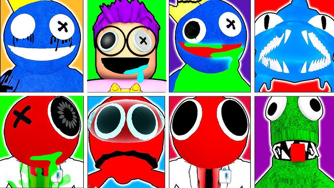 Blue Rainbow Friends. Blue Roblox Rainbow Friends Characters, roblox, video  game. Halloween Poster for Sale by Mycutedesings-1