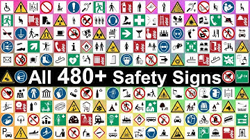 All 480+ Safety and Public Signs with their Meanings | Health and Safety at Work