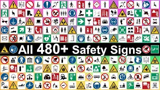 All 480+ Safety and Public Signs with their Meanings | Health and Safety at Work