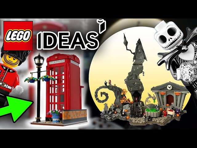 Nightmare before Christmas: Lego on Canvas, Happy New Year …