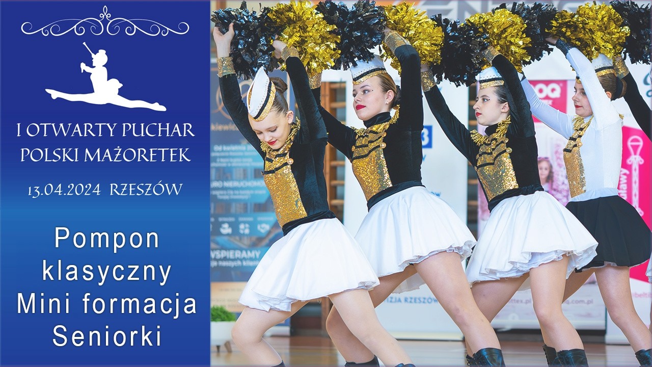 Pompon klasyczny - Mini formacja - Seniorki - Aria / Haczów - Rzeszów 2024 | PL - RZ033