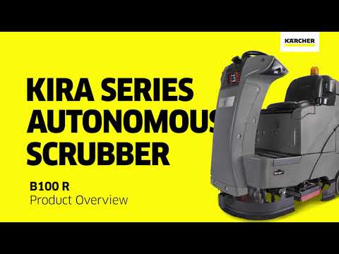 Kärcher B 100 R Autonomous Robotic Scrubber : Product Summary