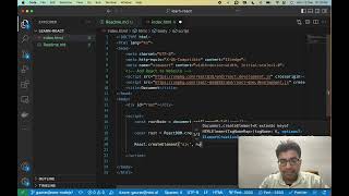 Famous Add React to your existing website | React Hello World | without JSX | Hindi Wealth