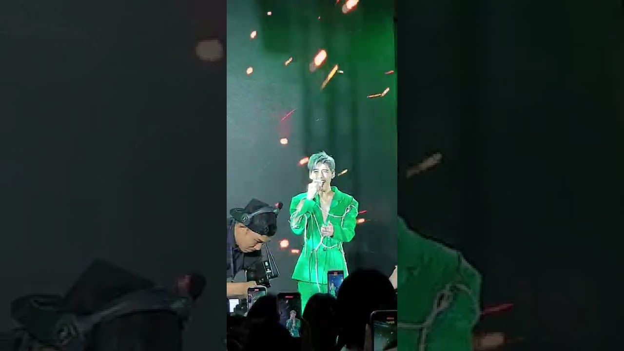 29112022 fancam fire boy🔥  pp kritt  at event grab 10versary 💚🧚‍♀️