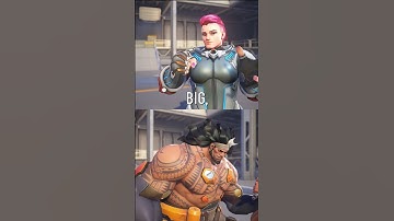 Zarya and Mauga interaction - Overwatch 2