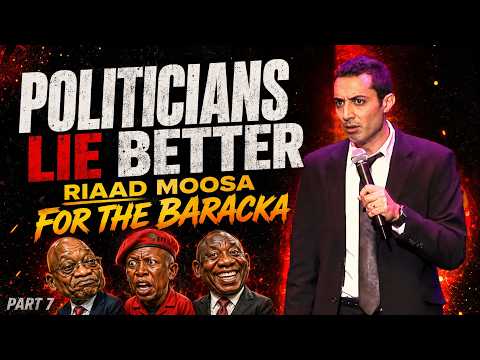 Politicians Lie Better Than Everyone Else (Part 7) | Riaad Moosa: For The Baracka | Stand Up Comedy