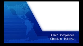 SCAP Compliance Checker Tutorial 8: Tailoring Profile