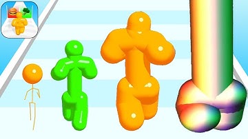 ✅Satisfying Mobile Games 2023 Playing New Level Game - Tall Man Run, Investment Run, Hair Challenge