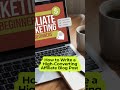 How to Write a High-Converting Affiliate Blog Post - Affiliate Marketing for Beginners #shorts