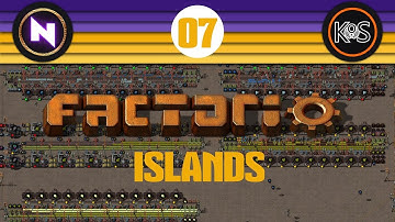 Factorio Islands - E07 - The Glorious Mall - Yuoki Industries coop with KatherineOfSky