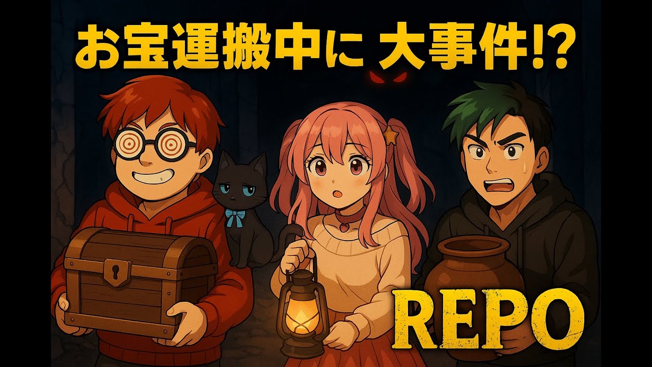 【REPO】お宝運搬中に大事件!? PART1