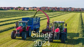 Silage 2024 West Hagbourne farm's UK DJI Air 3 4K