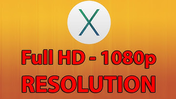 How to change resolution in Mac OSX to 16:9 (1920x1080 / 1280x720) - Tutorial