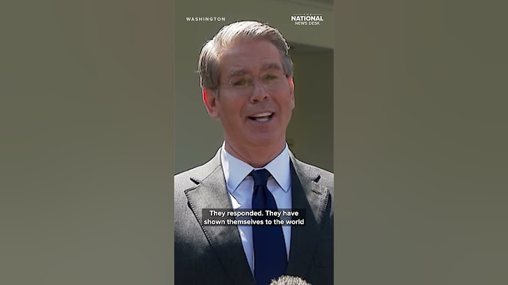 Bessent says China has shown themselves as 'bad actors' and escalated against Trump tariffs