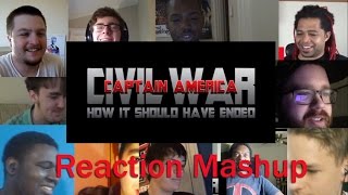 How Captain America  Civil War Should Have Ended REACTION  MASHUP