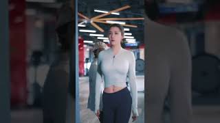 Liu Tai Yang Model Girl fitness video/super cute girl /video #YouTubeshort