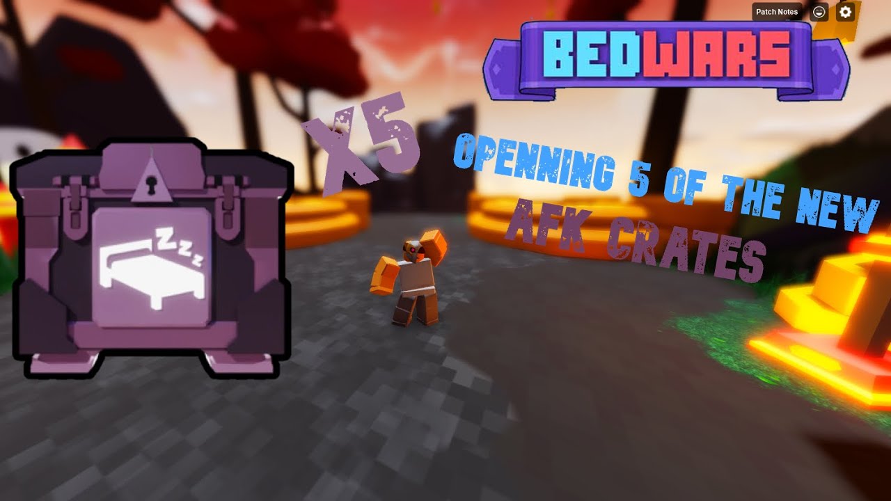 OPENING 5 AFK CRATES IN BEDWARS | Will I get garbage? | (Roblox Bedwars ...