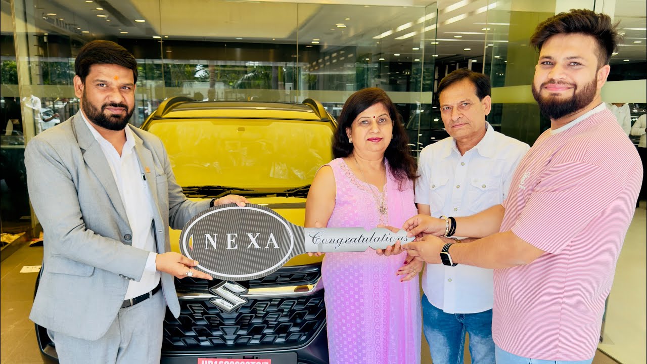 ПОДАРОК-СЮРПРИЗ ДЛЯ МАМЫ И ПАПЫ 😍 || Новая доставка Nexa Fronx 2024 ❤️ #fronx #nexa #nexafronx