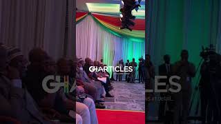 Hon. Sam George interacts with AI assistant Aku at Ghana’s AI Strategy launch #gharticles