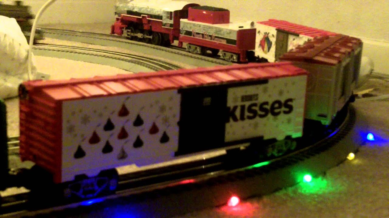 Lionel Christmas train set up 2015 YouTube