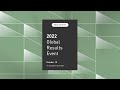 GRESB 2022 Global Results Event Real Estate