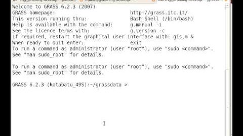 D 004 GRASS Impor Raster GeoTIFF