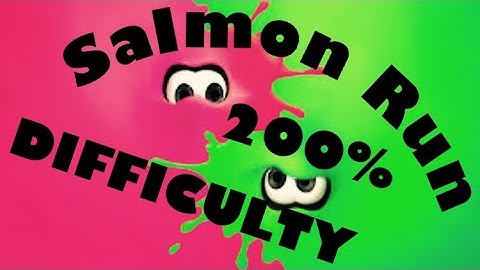 Splatoon 2: 200% Difficulty in Salmon Run