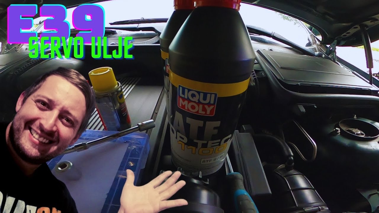 Mjenjam ulje na servo volanu bmw e39 YouTube