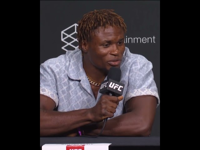 Ateba is ready ???? #ufc332
