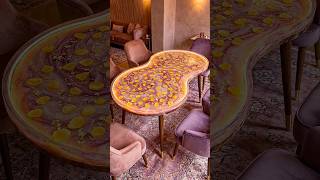 Incredible Glowing Epoxy Resin Table DIY!  🤤
