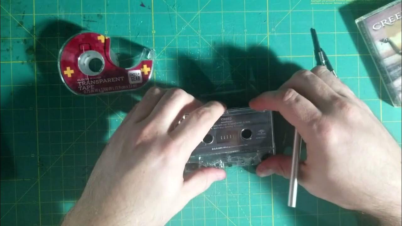 How to open a Cassette Tape without Screws YouTube